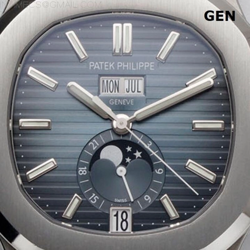 PATEK PHILIPPE Nautilus 5726 PPF VS GEN Full Comparison Super Clone Cal.324 movement by PPF Best Edition